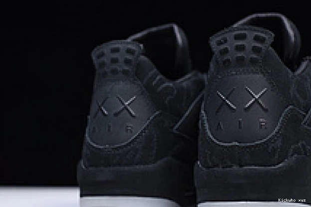 001 Nike 930155 retro Jordan black kaws Air 4 0529